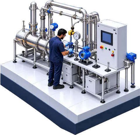 An illustration of the Calibration stage